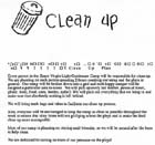 Cleanup
